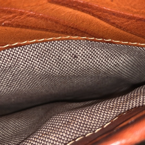 DOONEY & BOURKE LARGE FLORENTINE BROWN ZEBRA PRINT LEATHER HANDBAG - Picture 10 of 15